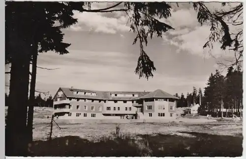 (17971) Foto AK Torfhaus (Altenau), Gustav-Bratke-Jugendherberge 1959