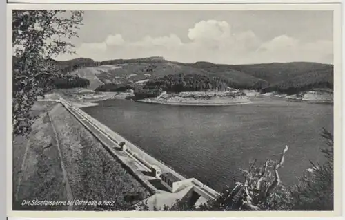 (16852) AK Osterode am Harz, Sösetalsperre 1940
