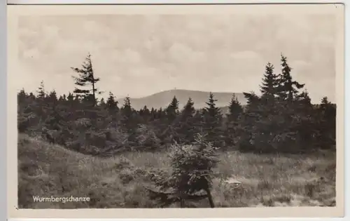 (14446) Foto AK Braunlage, Wurmbergschanze 1955