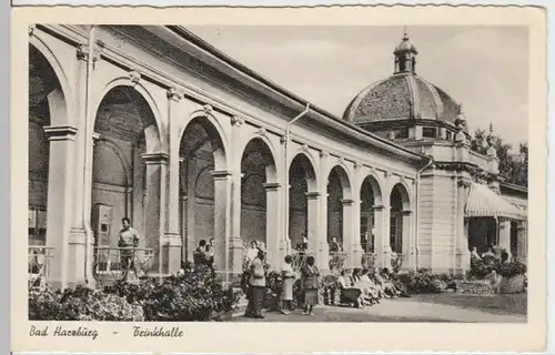 (14380) AK Bad Harzburg, Trinkhalle 1957