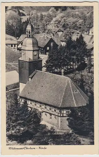 (115930) AK Wildemann im Oberharz, Kirche