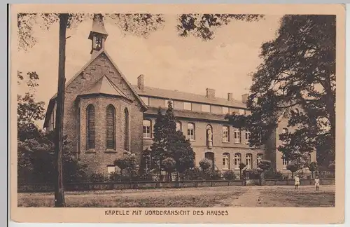 (115345) AK Schwagsdorf b. Fürstenau, Kinderheim Marienstift, Kapelle 1910/20er