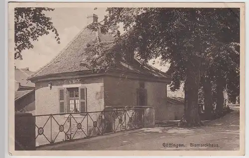 (114488) AK Göttingen, Bismarckhaus 1931