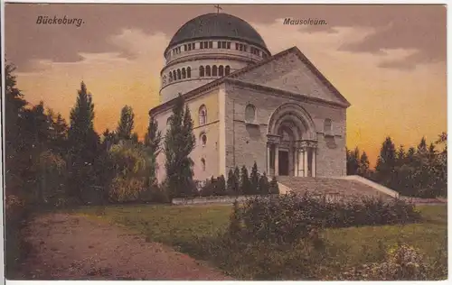 (114294) AK Bückeburg, Mausoleum 1910/20er