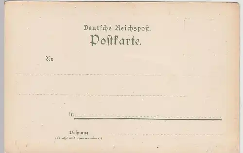 (112570) AK Gruß aus Göttingen, Groner Straße, Weender Straße, Litho um 1900