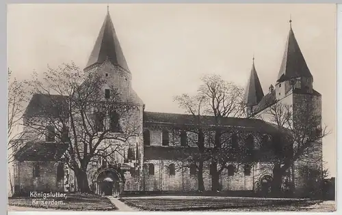 (111999) Foto AK Königslutter, Kaiserdom, 1935