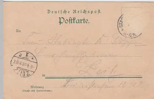 (110554) AK Gruss aus Stadtoldendorf, Mehrbild Litho 1899