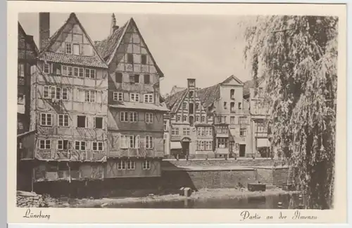 (11034) Foto AK Lüneburg, Partie an der Ilmenau