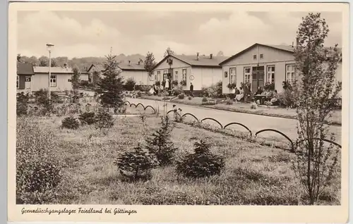 (109847) Foto AK Grenzdurchgangslager Friedland, Niedersachsen, nach 1945