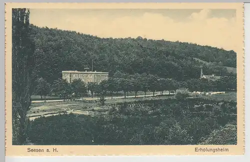 (108973) AK Seesen am Harz, Erholungsheim, vor 1945