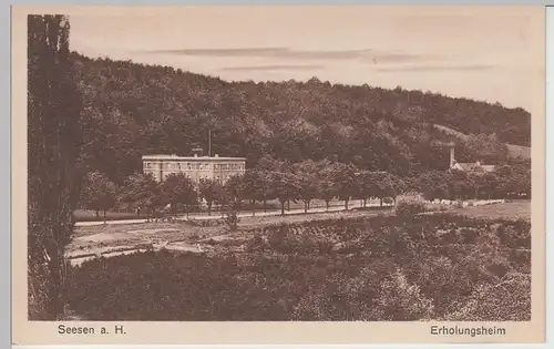 (108539) AK Seesen am Harz, Erholungsheim, vor 1945