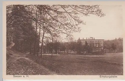 (108533) AK Seesen am Harz, Erholungsheim, vor 1945