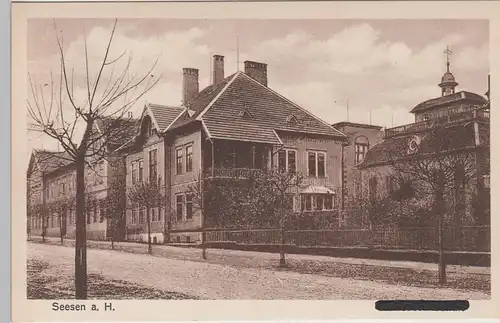 (108435) AK Seesen am Harz, Jacobson Schule, Jacobsonschule, Synagoge, vor 1945