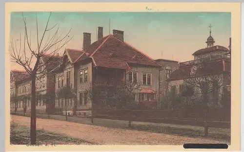 (108434) AK Seesen am Harz, Jacobson Schule, Jacobsonschule, Synagoge, vor 1945