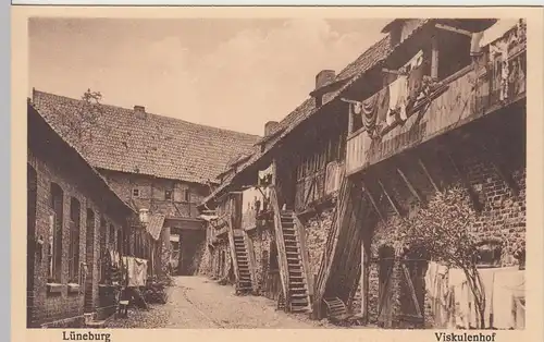 (108384) AK Lüneburg, Viskulenhof, vor 1945