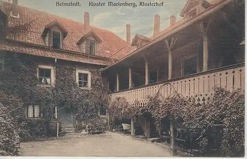 (107854) AK Helmstedt, Kloster Marienberg, Klosterhof 1913