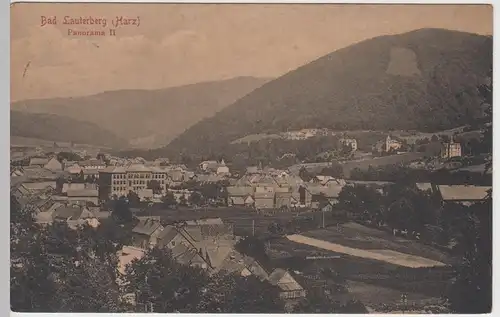 (107455) AK Bad Lauterberg im Harz, Panorama, 1920