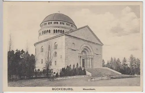 (10662) AK Bückeburg, Mausoleum vor 1945