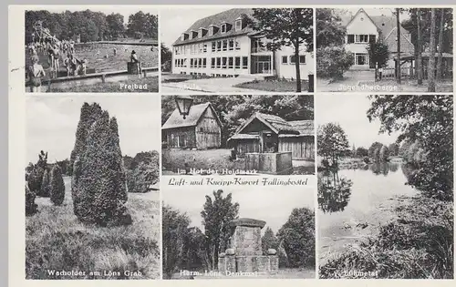 (106326) AK Fallingbostel, Mehrbildkarte 1957