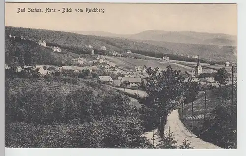 (105811) AK Bad Sachsa, Blick vom Knickberg, vor 1945