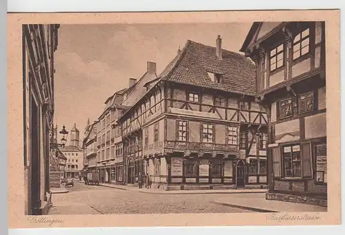 (104363) AK Göttingen, Barfüßerstraße, vor 1945