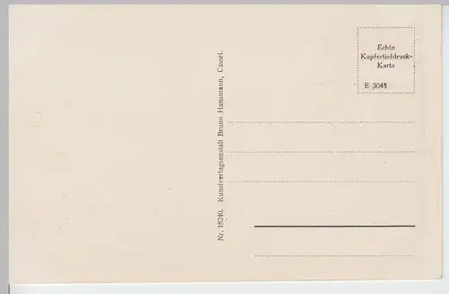 (104110) AK Hann.-Münden, Werra-Brücke mit Questenberg, 1920er