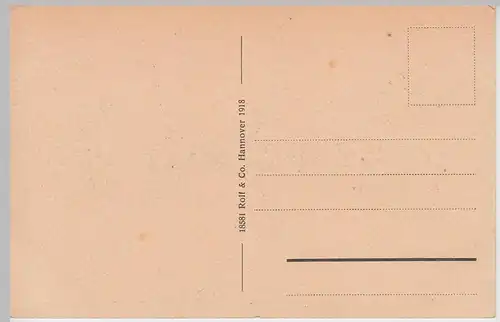 (101486) AK Rühle a. d. Weser, Gesamtansicht u. Geschäftshaus Heinrich Werner, 1