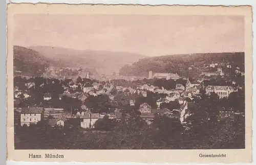 (101342) AK Hann. Münden, Panorama 1926