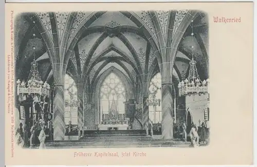 (10126) AK Walkenried, ehem. Kapitelsaal, Kirche um 1900