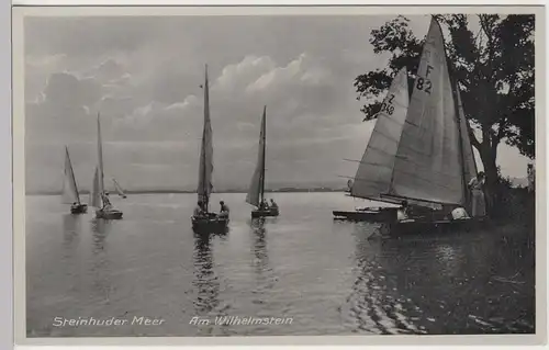 (100946) AK Steinhuder Meer, Segelboote