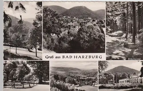 (100335) Foto AK Bad Harzburg, Mehrbildkarte, Stübchental, Golfplatz, Sportplatz
