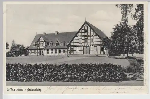 (100321) AK Melle, Niedersachsen, Grönenburg, Jugendherberge 1951