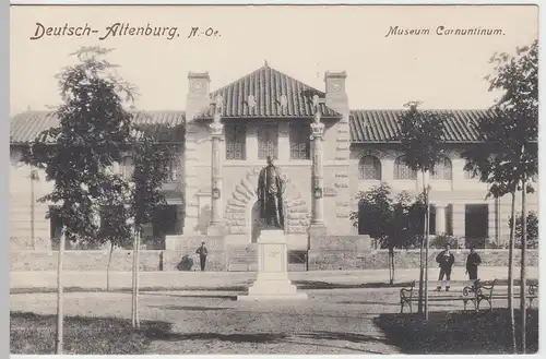 (53514) AK Deutsch-Altenburg, Museum Carnuntinum, 1911