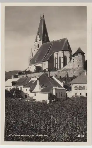 (49244) Foto AK Weißenkirchen i.d. Wachau, Kirche, vor 1945