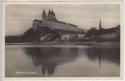 (36939) Foto AK Melk a.d. Donau, Stift Melk, 1931