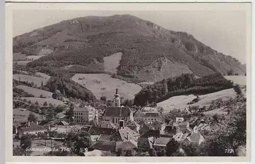 (35502) Foto AK Ybbsitz, Panorama, 1939