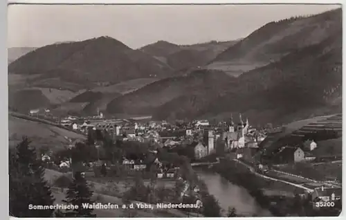 (24583) Foto AK Waidhofen a.d. Ybbs, Gesamtansicht 1944