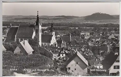 (22228) Foto AK Krems an der Donau, Ortsansicht 1954