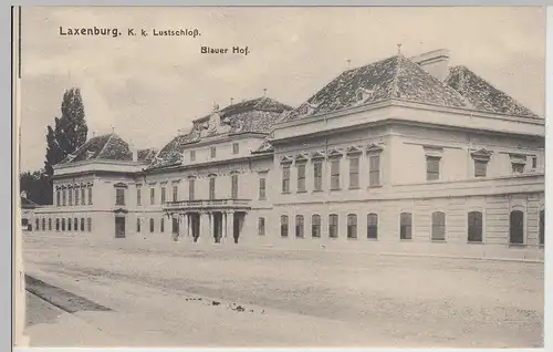 (115369) AK Laxenburg, Lustschloss Blauer Hof um 1900