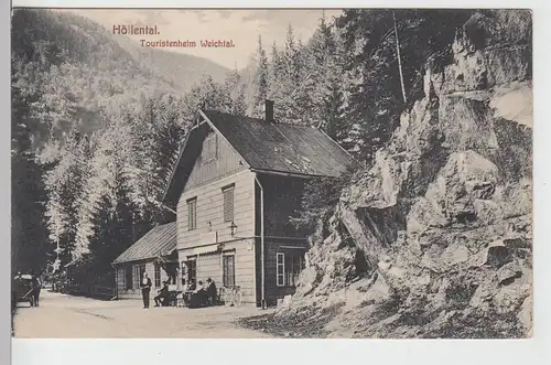 (108279) AK Höllental, Niederösterreich, Touristenheim Weichtal, um 1912