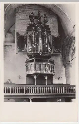(53600) Foto AK Leiden, Hooglandse Kerk, Orgel, nach 1945