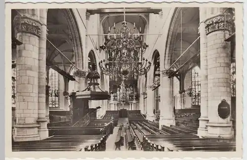 (53564) Foto AK Gouda, Interieur St. Jenskerk, nach 1945