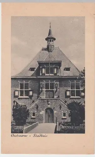(50373) AK Oostvoorne, Stadhuis, vor 1945