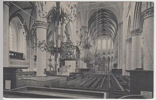 (50371) AK Dordrecht, Interieur Groote Kerk, vor 1945