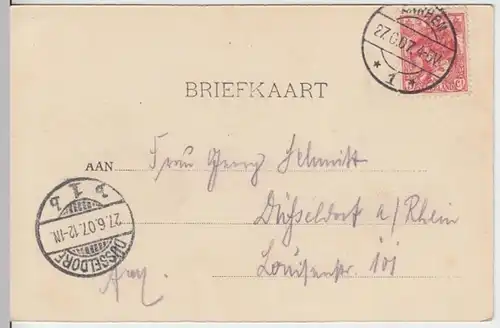 (12329) AK Arnhem, Musis Sacrum 1907