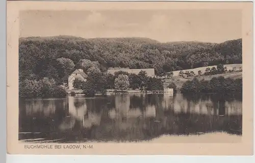(113535) AK Buchmühle bei Lagow, Powiat Swiebodzinski 1921