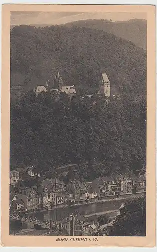 (98933) AK Burg Altena i.W., 1924