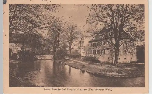 (98055) AK Haus Brincke bei Borgholzhausen, 1925