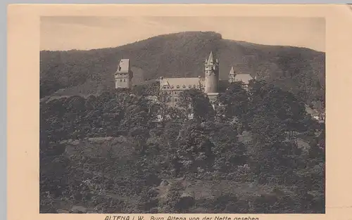 (98023) AK Altena i.W., Burg von der Nette gesehen, 1924
