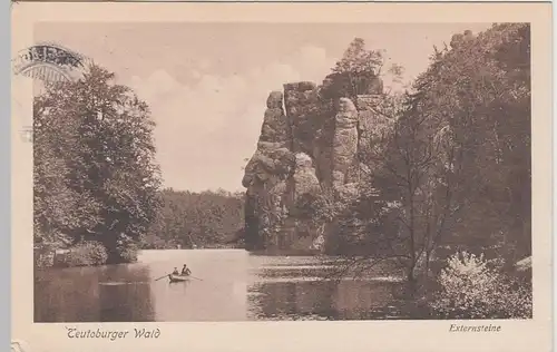 (97368) AK Teutoburger Wald, Externsteine, Feldpost 1916